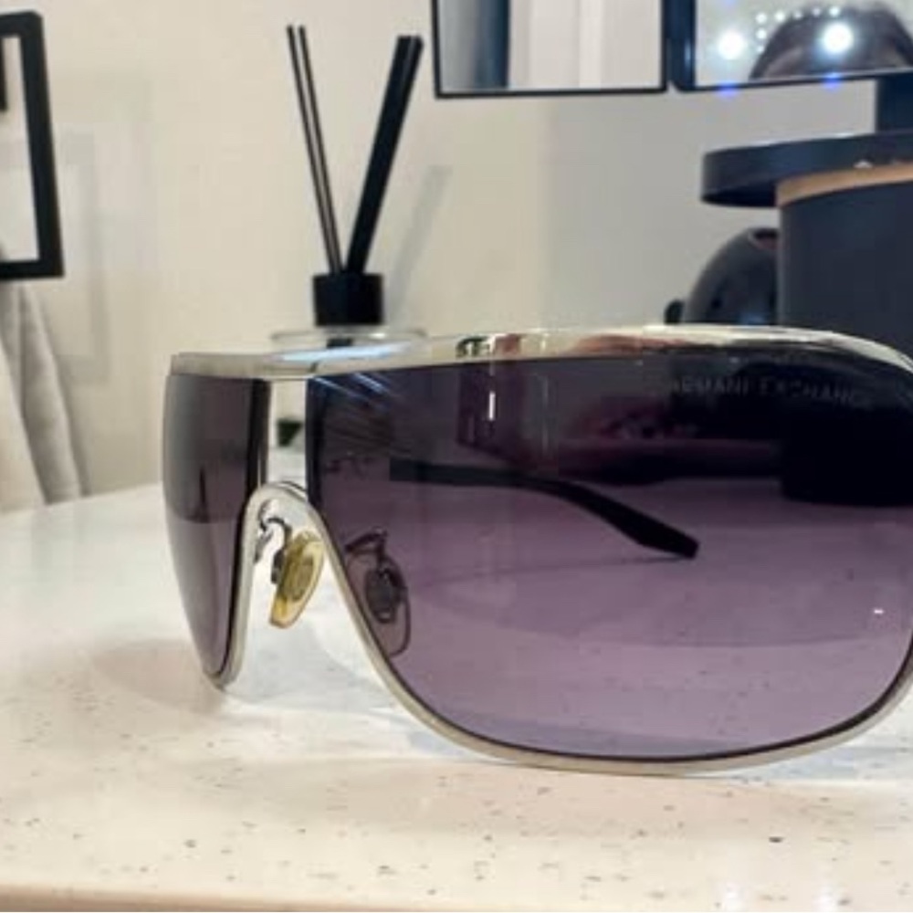 Armani Exchange Silver Sunglasses